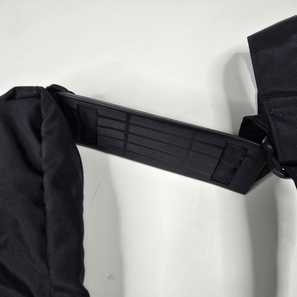 Ameribag Black Nylon Healthy Back Bag Shoulder Sling Backpack - Picture 6 of 10